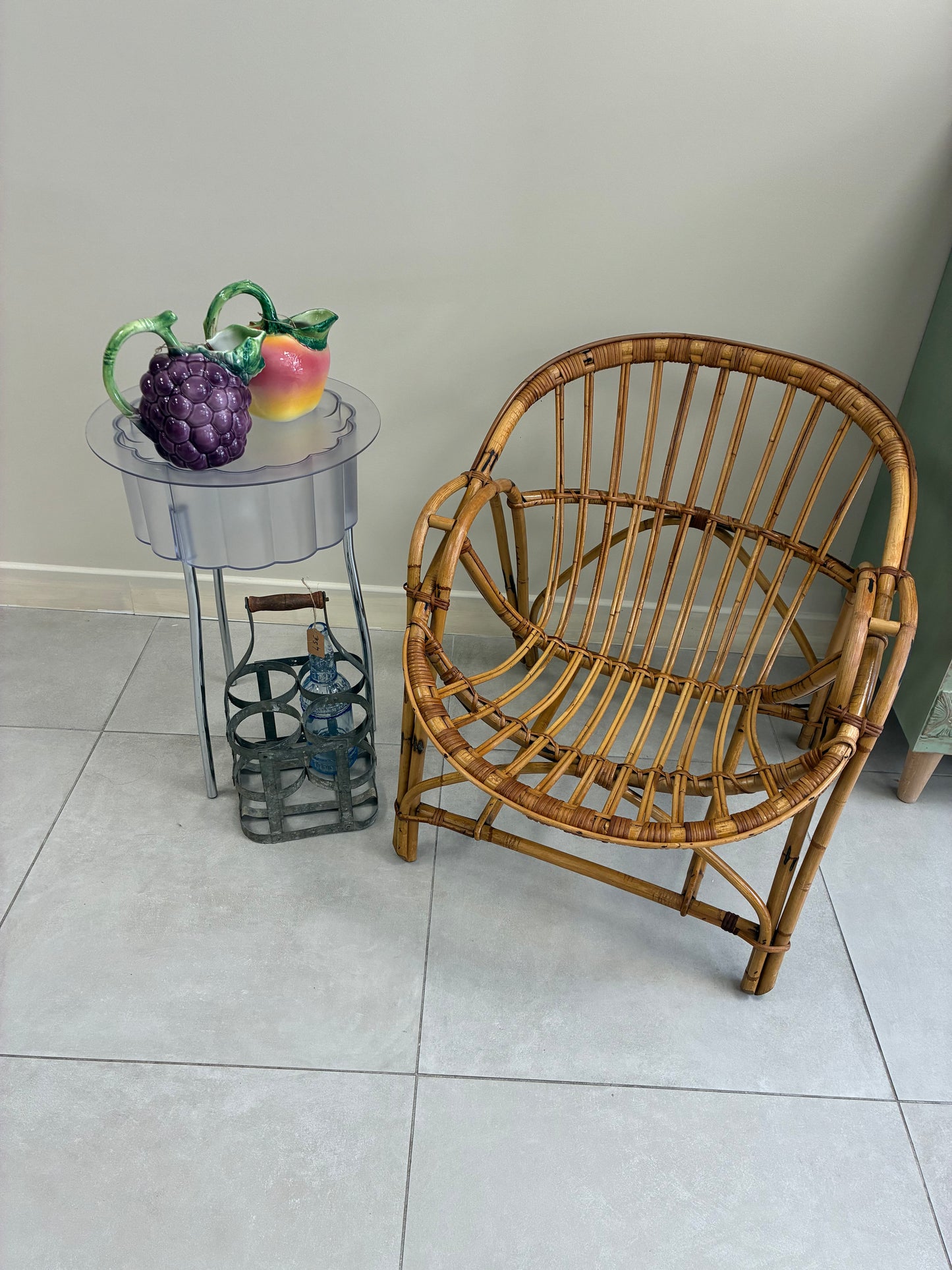 Fauteuil en rotin
